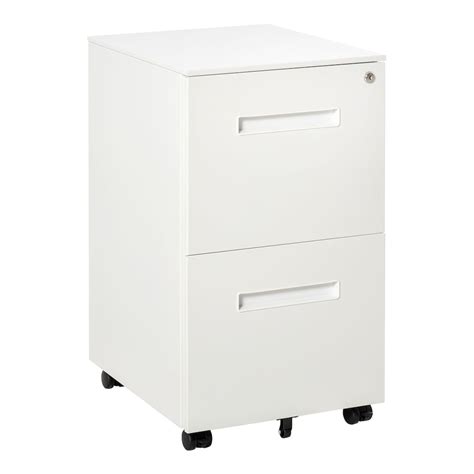 Vinsetto File Cabinet Vertical Filing Cabinet Lockable 